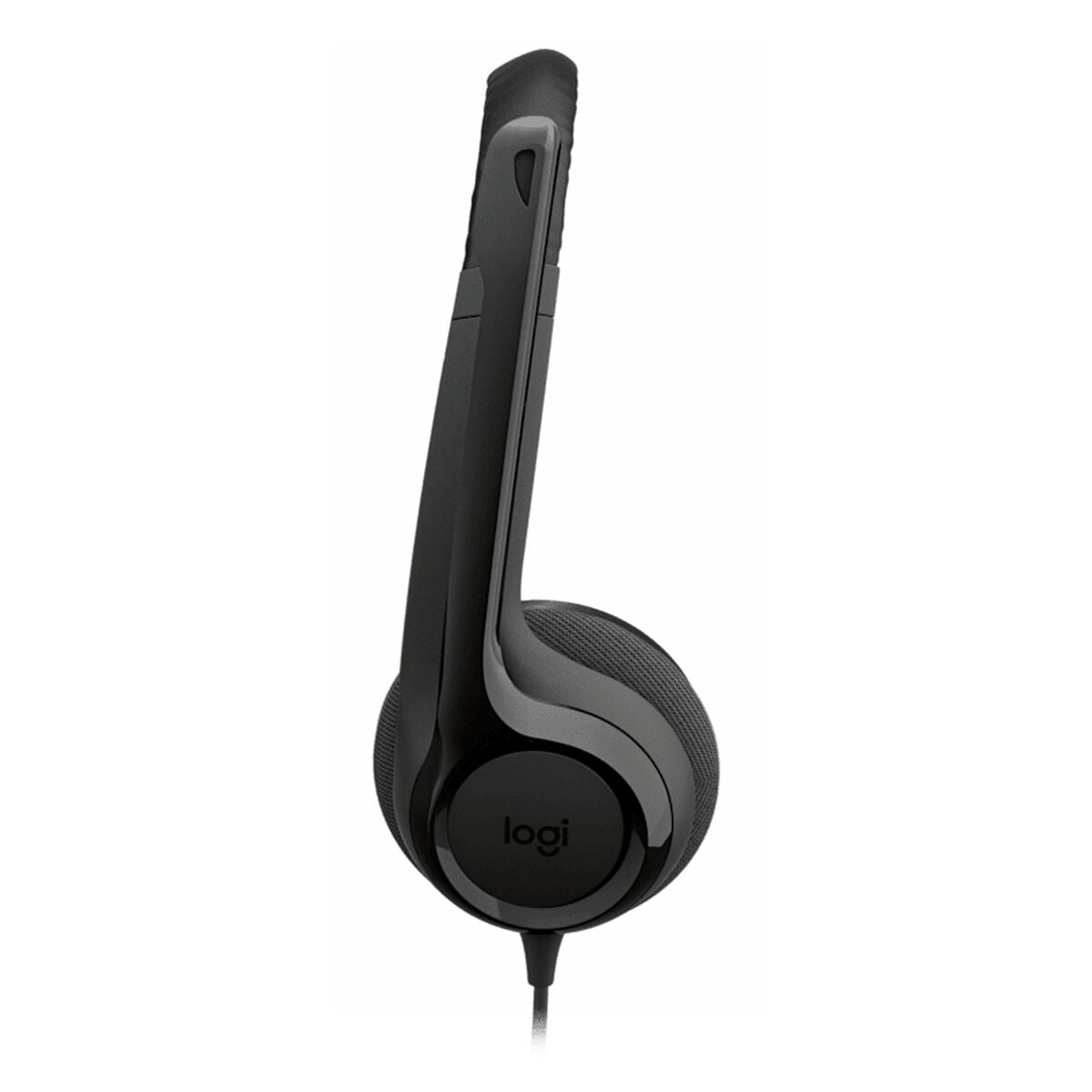 Langalliset kuulokkeet mikrofonilla etätyöhön, pehmustetut korvatyynyt, Logitech