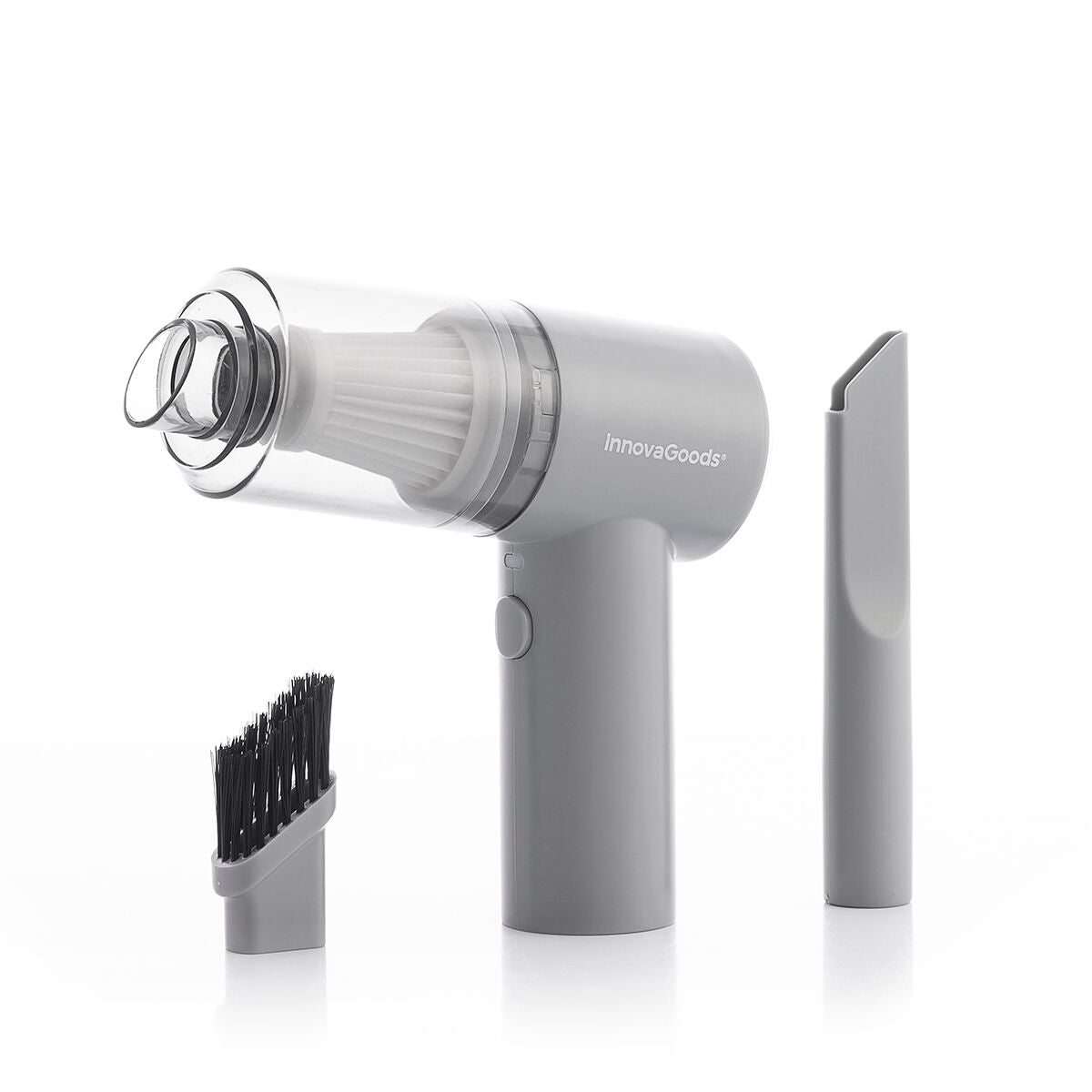 Langaton käsipölynimuri USB-ladattava 100 ml, autoon & kotiin, harjasuutin