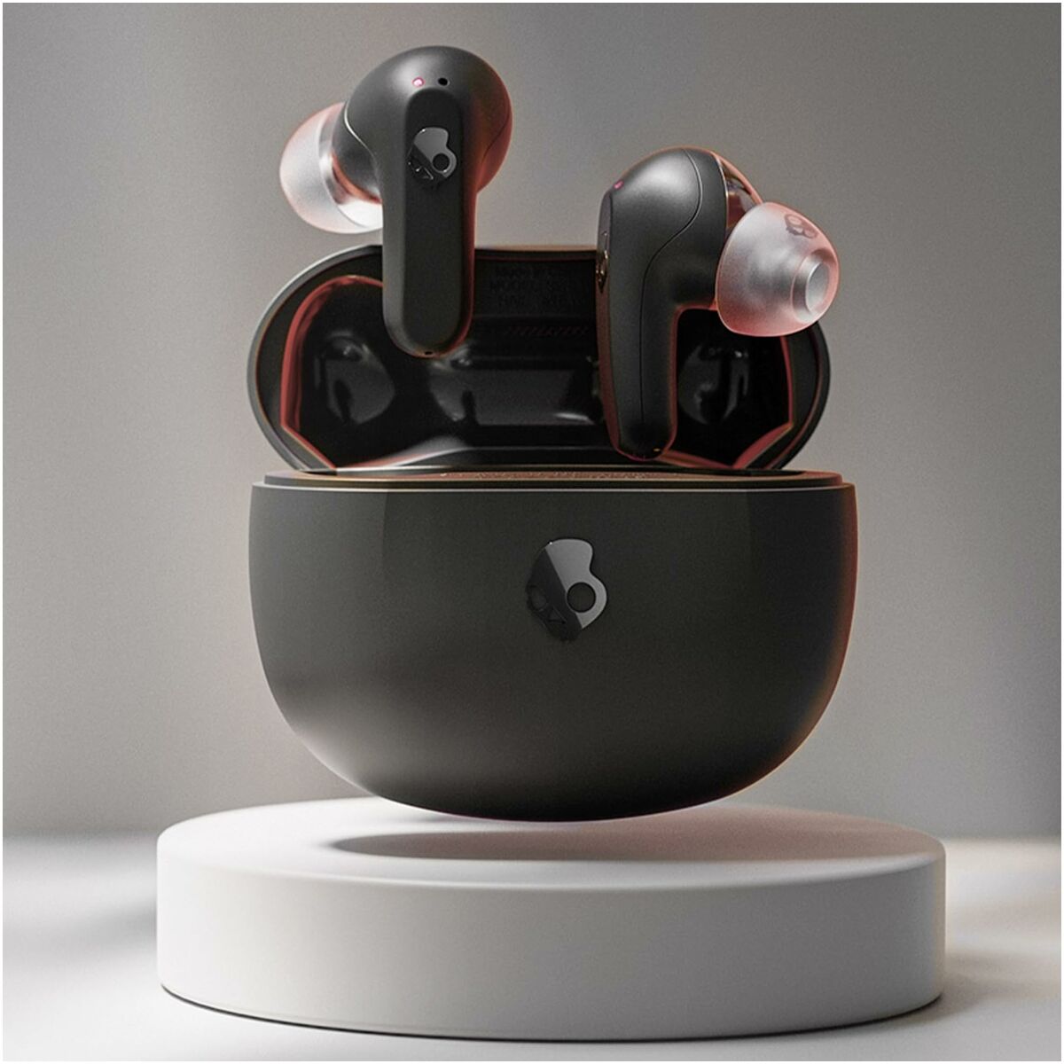Langattomat nappikuulokkeet Bluetooth 5.2, mikrofoni & USB-C, musta Skullcandy
