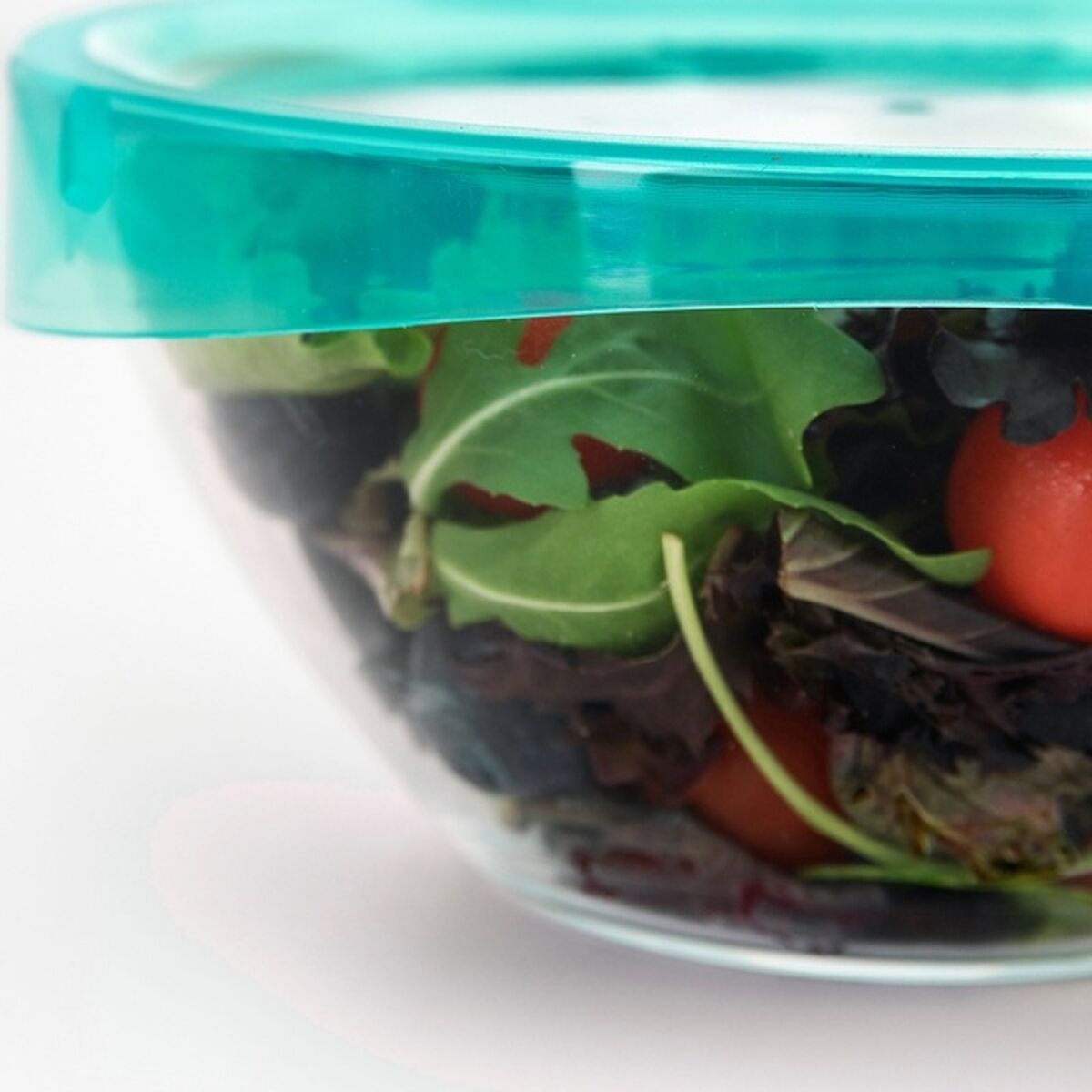 Lasiset eväsrasiat 7 osaa - ilmatiivis lounasrasiasetti, lämmönkestävä Luminarc