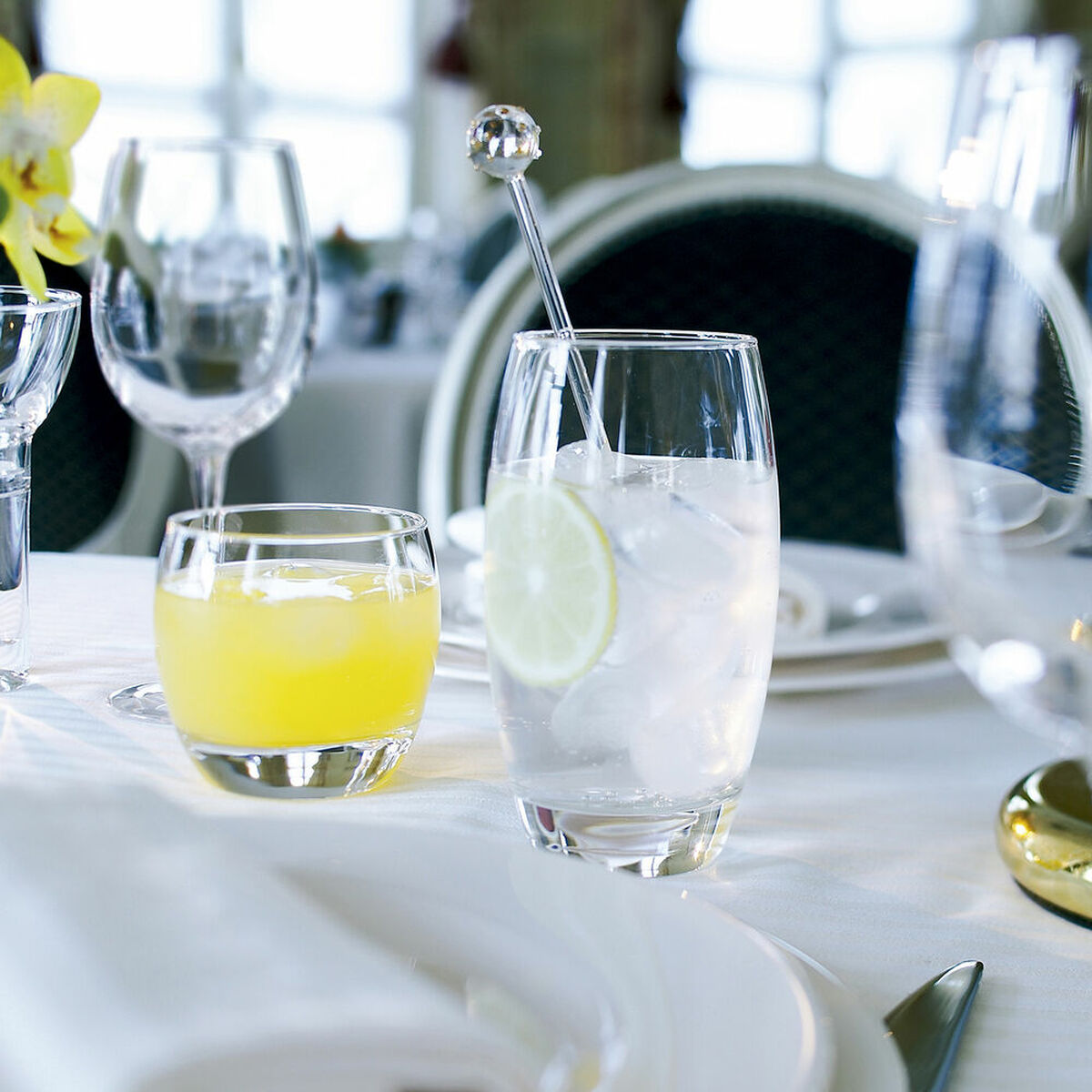 Lasisetti 6 kpl 320 ml läpinäkyvät juomalasit, astianpesukoneeseen Arcoroc