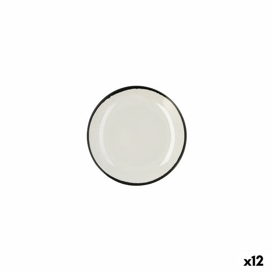 Lautanen 18 cm litteä, keraaminen valkoinen, 12 kpl, ruokailuun & tarjoiluun