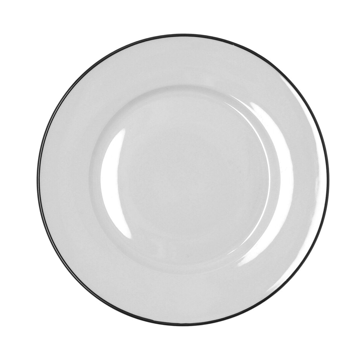 Lautanen Ø 27 cm keramiikka, litteä & pinottava, astianpesukoneeseen 12 kpl