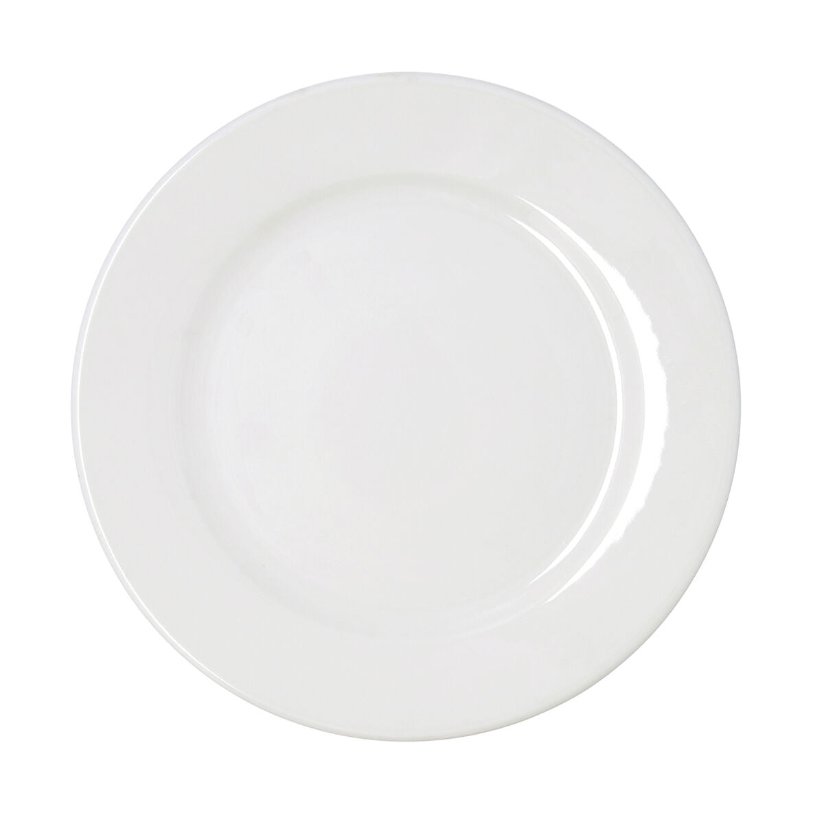 Lautanen Ø30 cm valkoinen, keramiikka, pinottava & astianpesukoneeseen 6 kpl