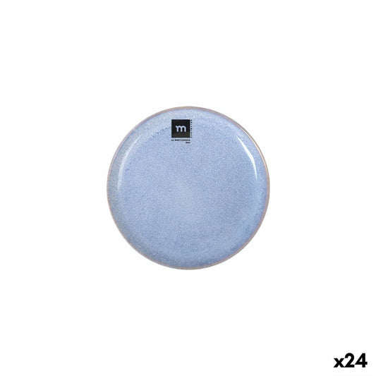 Lautaset 16 cm 24 kpl, litteä sininen lautanen astiasetti keittiöön & tarjoiluun