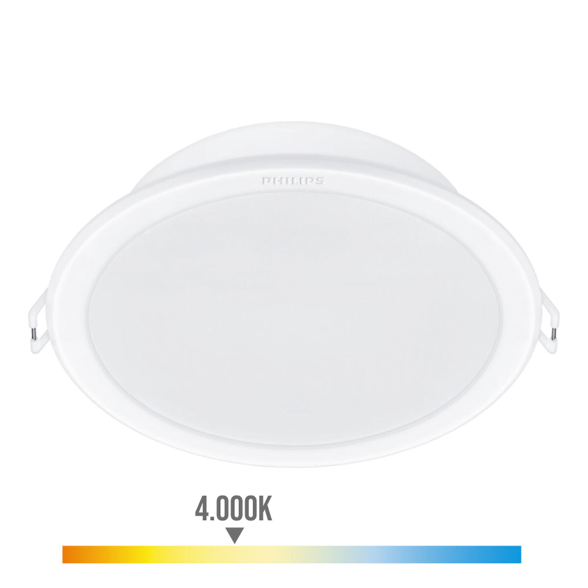 LED-alasvalo 23,5 W 2550 lm 4000 K valkoinen upotettava Ø21,5 cm, 2 kpl