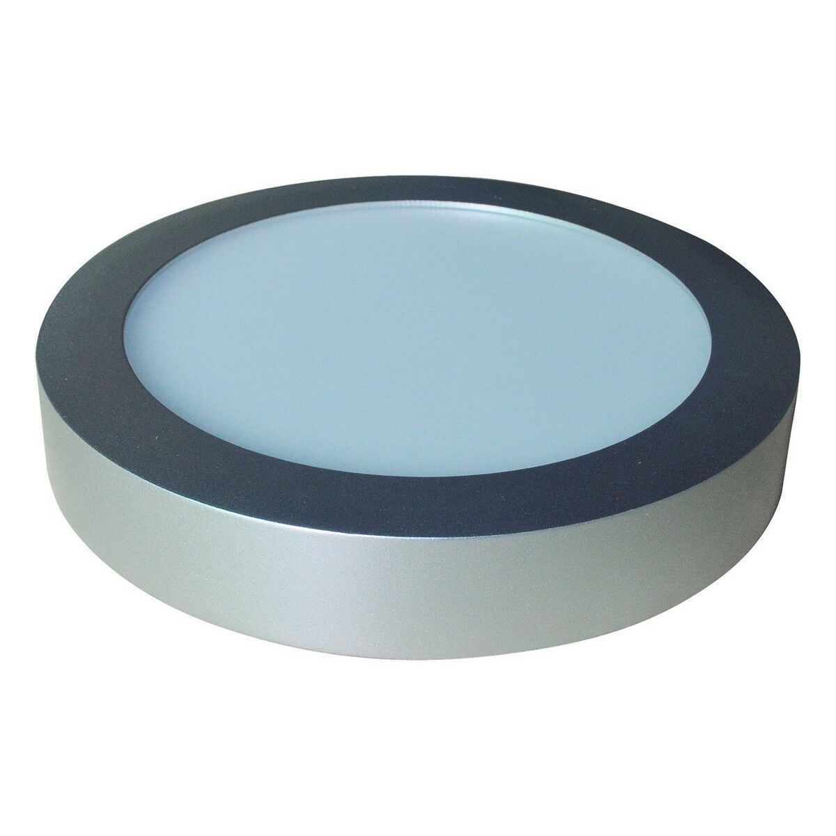 LED kattovalaisin 20 W 6400 K Ø 22,5 cm, 1500 lm, alumiinireunus, pinta-asennus