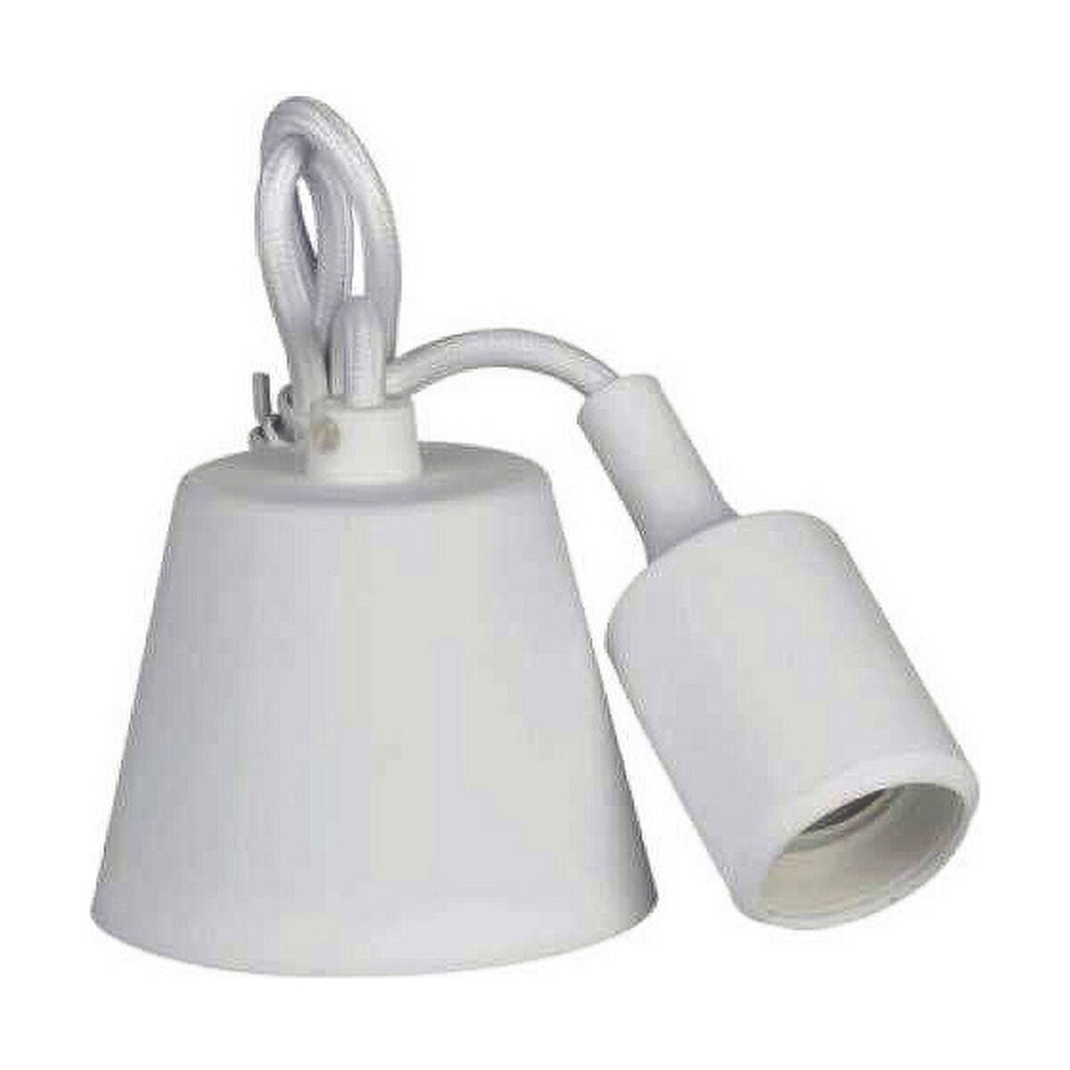 LED-kattovalaisin E27 60 W, ilmatiivis valkoinen silikoni riippuva 98,4×4,4 cm