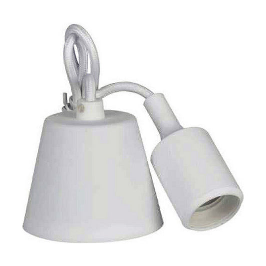 LED-kattovalaisin E27 60 W, ilmatiivis valkoinen silikoni riippuva 98,4×4,4 cm