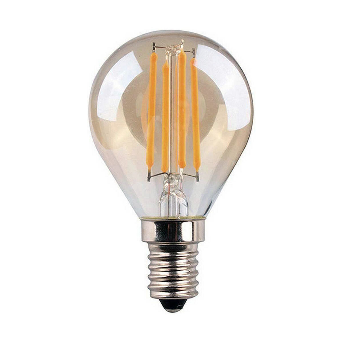 LED-lamppu E14 4,5 W Vintage 2000 K – lämmin valo 400/350 lm, 4,5×7,8 cm