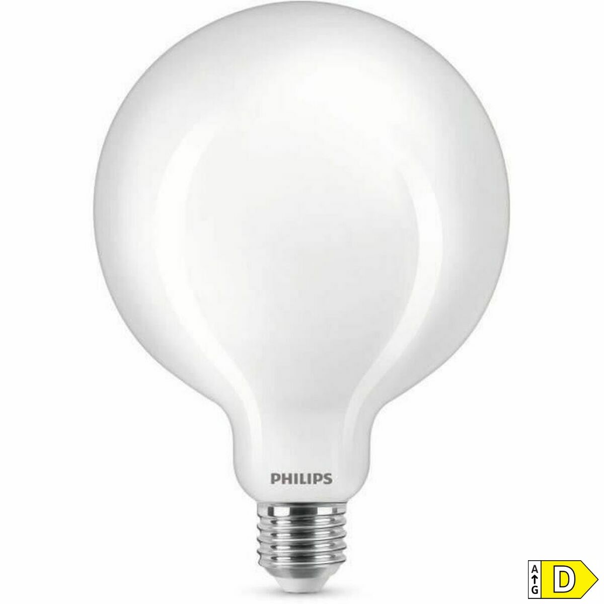 LED-lamppu E27 13 W 2000 lm 2700 K lämminvalo, valkoinen, 12,4×17,7 cm sisälle