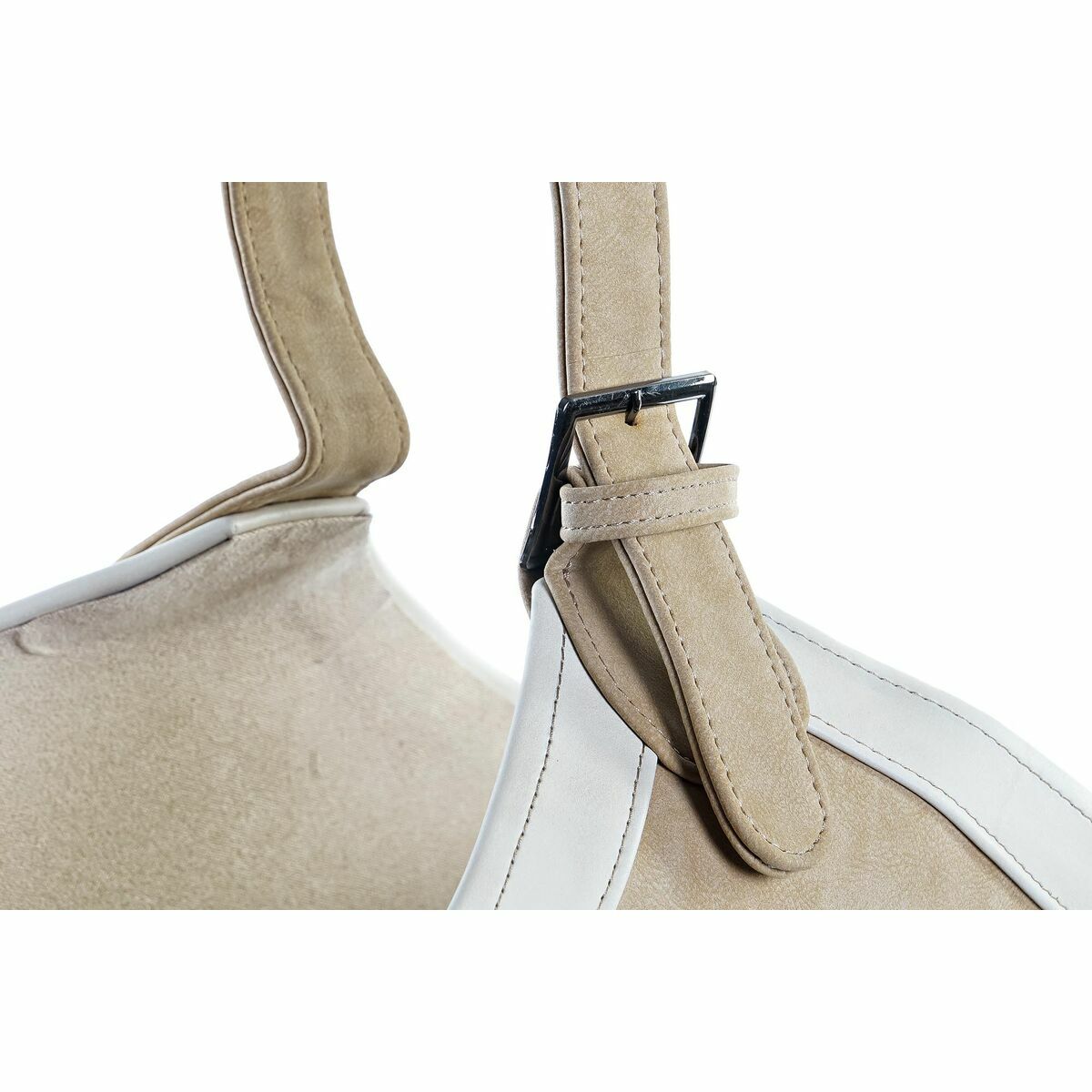 Lehtiteline polyuretaani klassinen 40 x 19 x 50 cm, kameli/kerma - 2 kpl