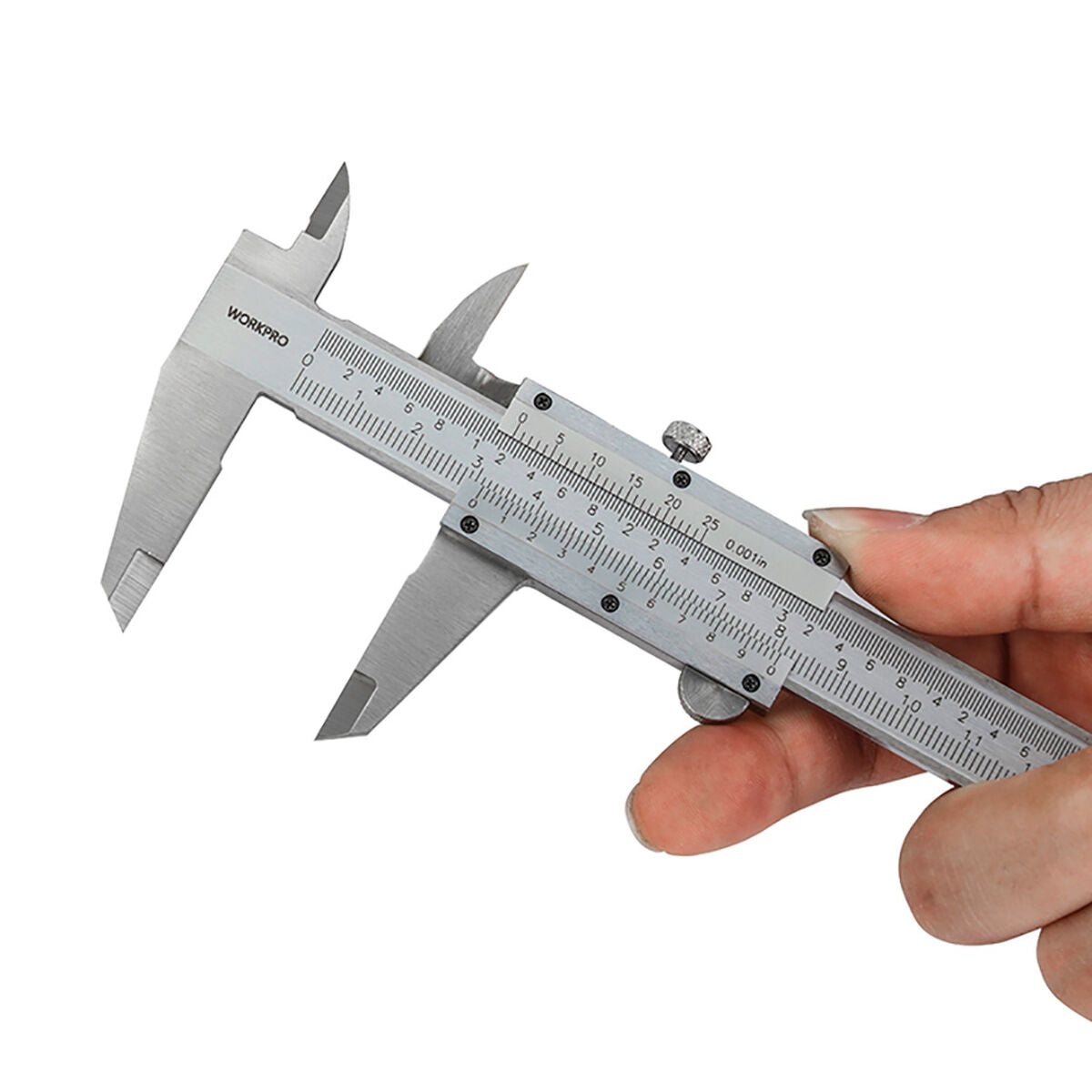 Liukurimittari 0,02 mm 150 mm alumiini, vernier-mittari 6\" työkaluille
