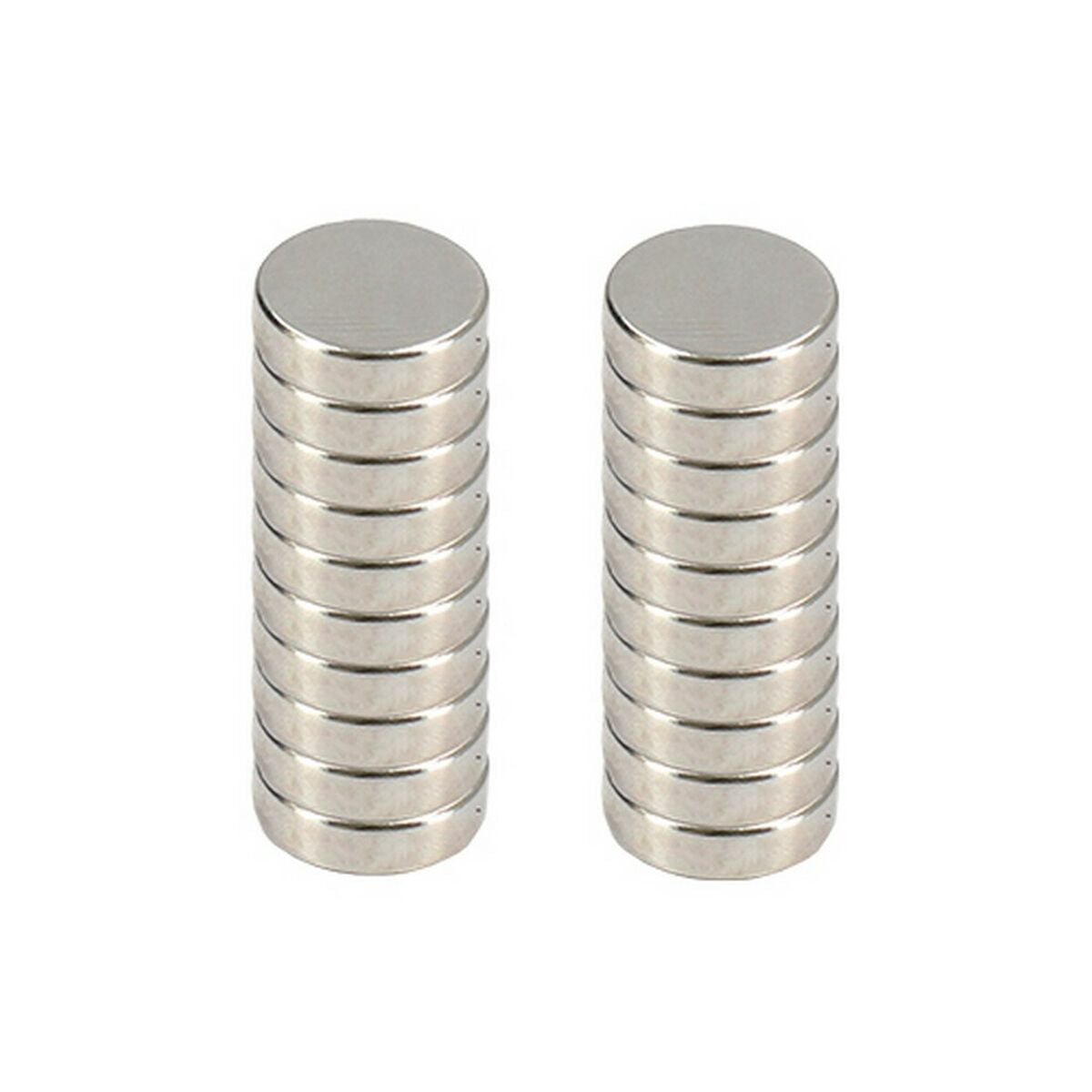 Magneetit 14 x 4 mm, 20 kpl – pyöreät levymagneetit kodin projekteihin