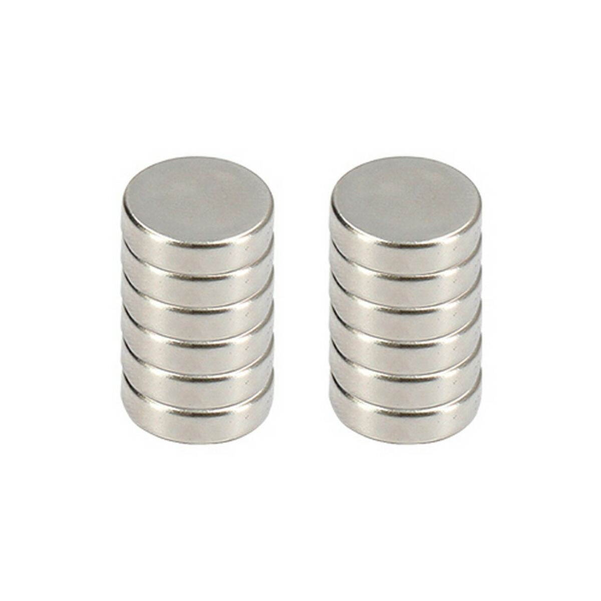 Magneetit 18 x 5 mm, 12 kpl – pyöreät levymagneetit askarteluun & kotikäyttöön