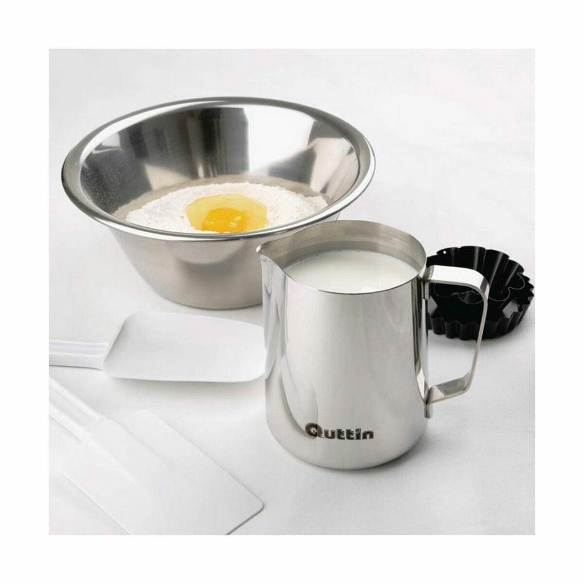 Maitokannu ruostumaton teräs 700 ml, vaahdotukseen & tarjoiluun, kahviloihin
