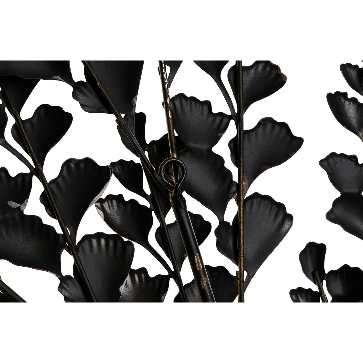 Seinäkoriste metallinen oksa skandinaavinen beige 75,6 x 7 x 80 cm sisustukseen