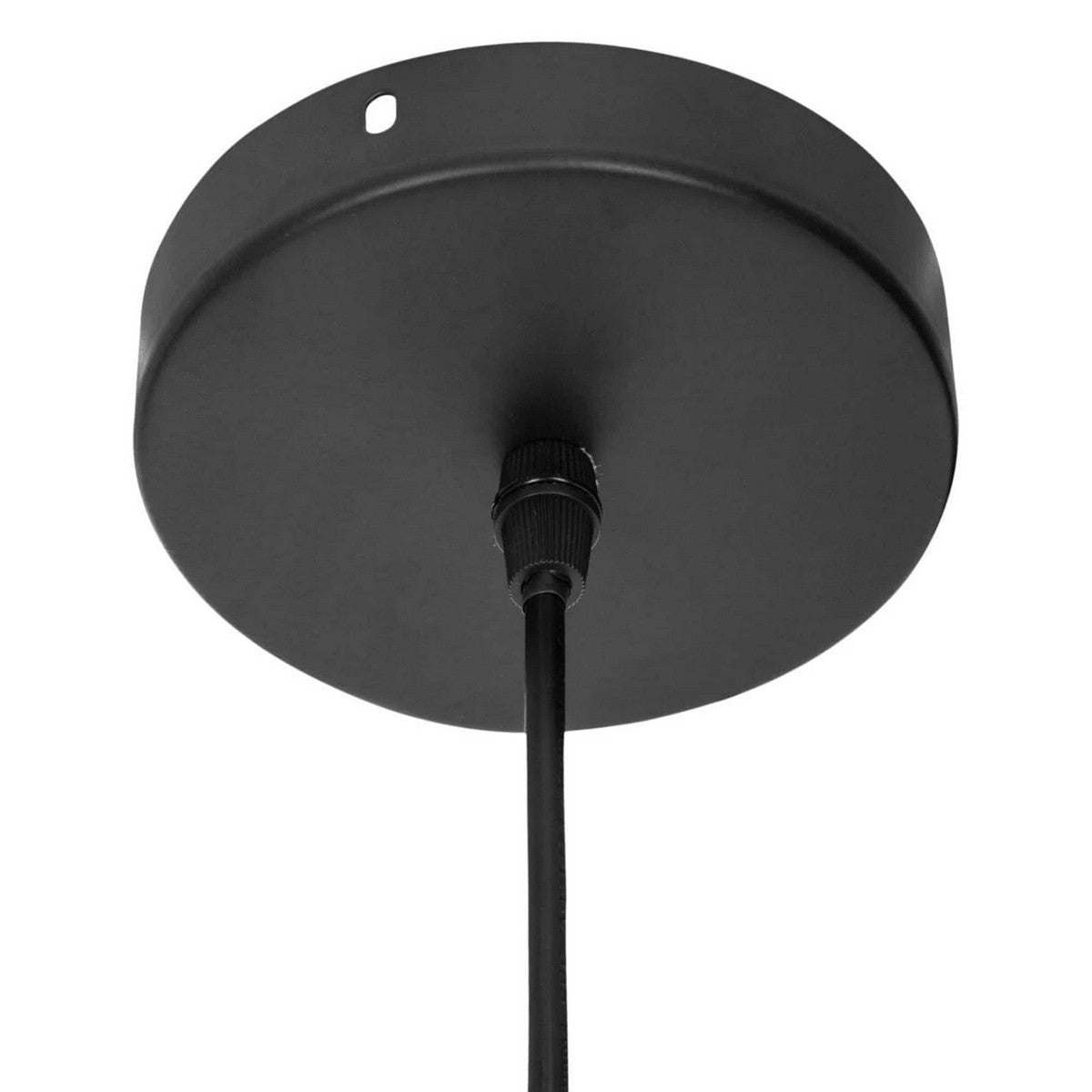 Riippuvalaisin musta metallinen E27-kanta 40W, 90 cm johto, 26×26×25 cm