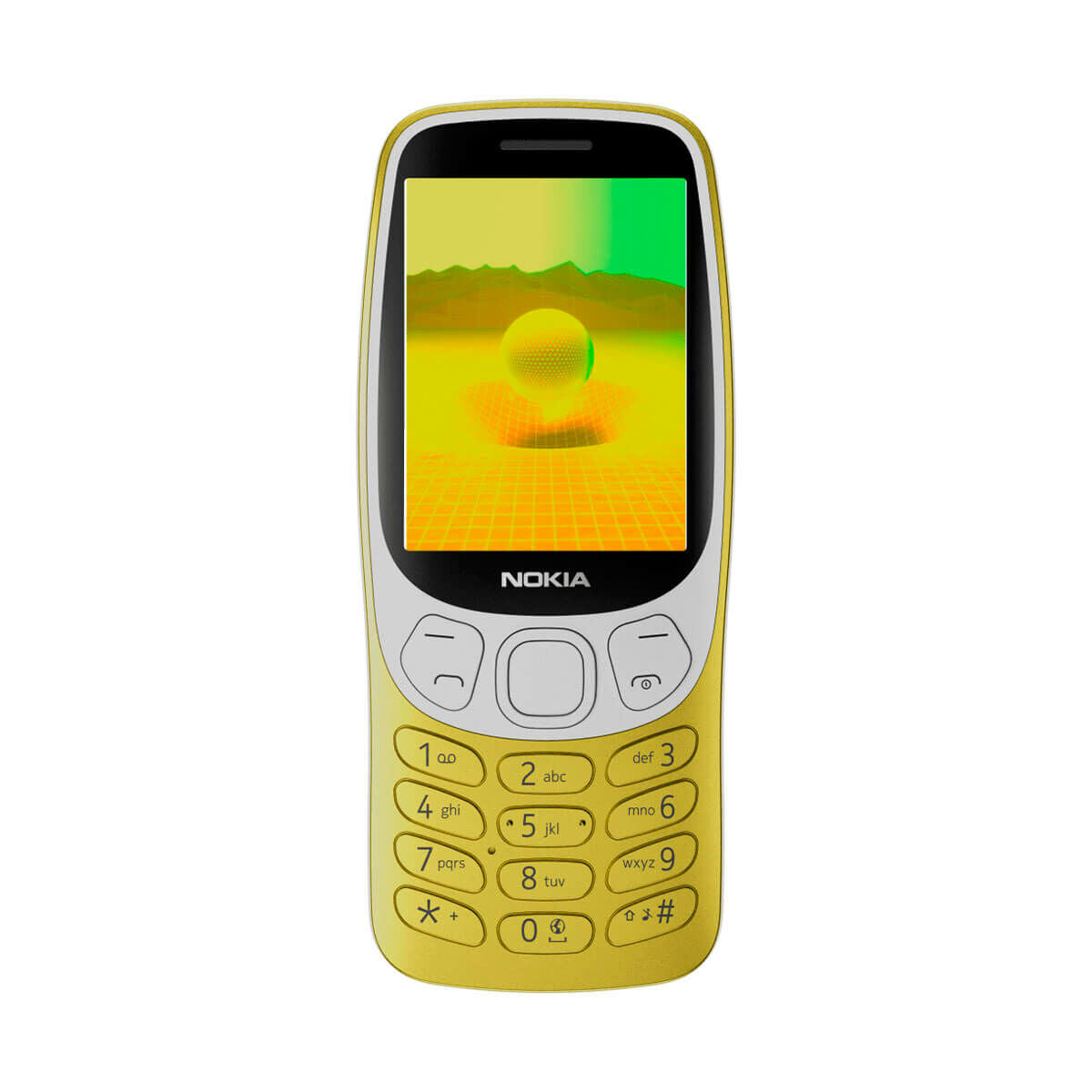 Matkapuhelin Nokia 3210 2,4" 128 GB RAM, Dual SIM, FM-radio & 2 MP kamera, kulta