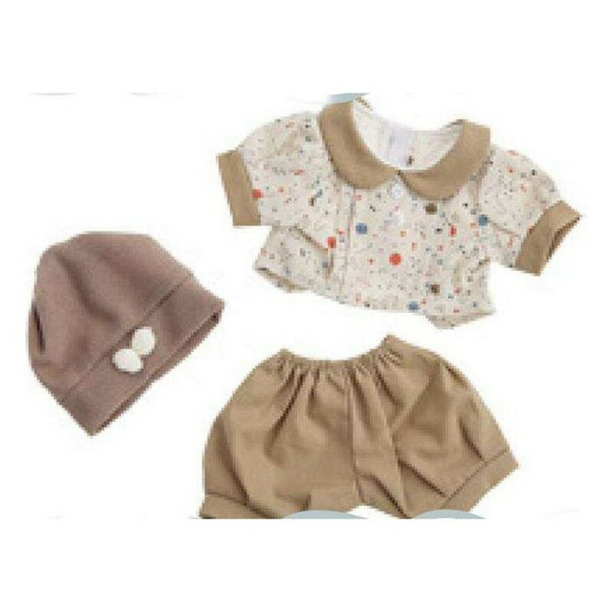 Nuken vaatteet 42 cm, mekko ja alushousut - sekoitusmalleja lapsille