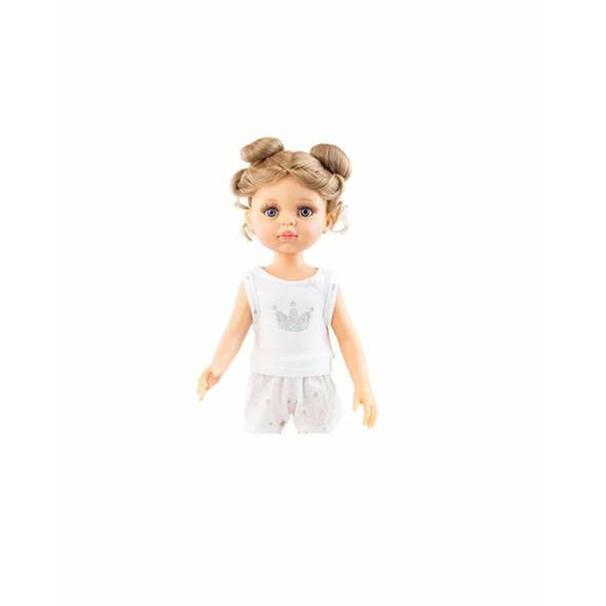 Nukke 32 cm Valeria, valkoinen asu leikkinukke lapsille - Paola Reina
