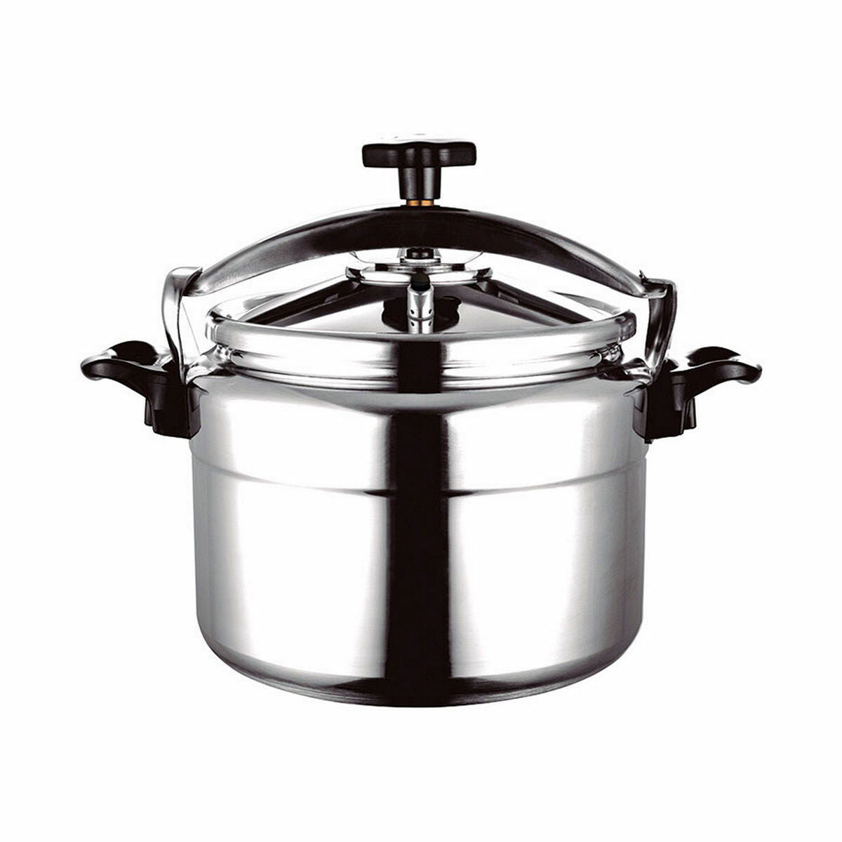 Painekeitin 15 l, kromattu, iso keittoastia perheelle & ammattilaiskeittiöön