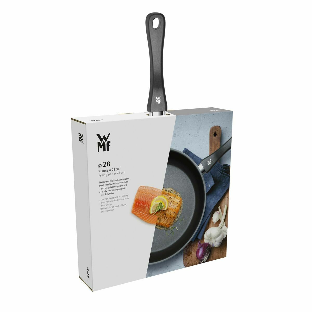 Paistinpannu 20 cm induktio, tarttumaton, musta ruostumaton teräs - Wmf