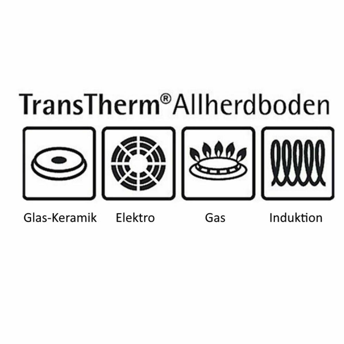Paistinpannu 28 cm, tarttumaton, ruostumaton teräs & bakeliittikahva, induktio