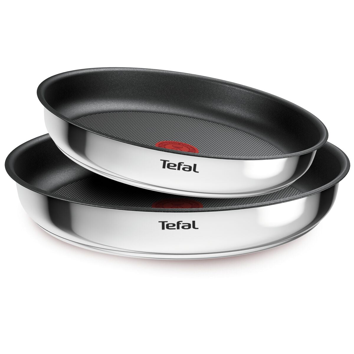 Paistinpannusetti 2 kpl non-stick, ruostumatonta terästä L881S404 Tefal kotiin