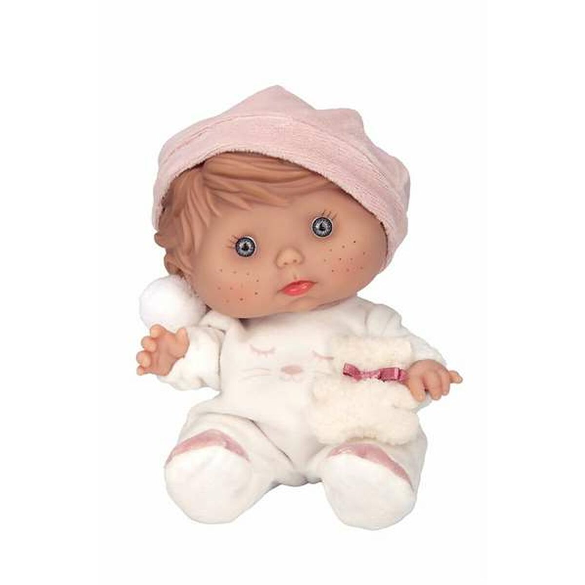 Vauvanukke pehmeävartaloinen unikaveri, monivärinen Arias lapsille lahjaksi