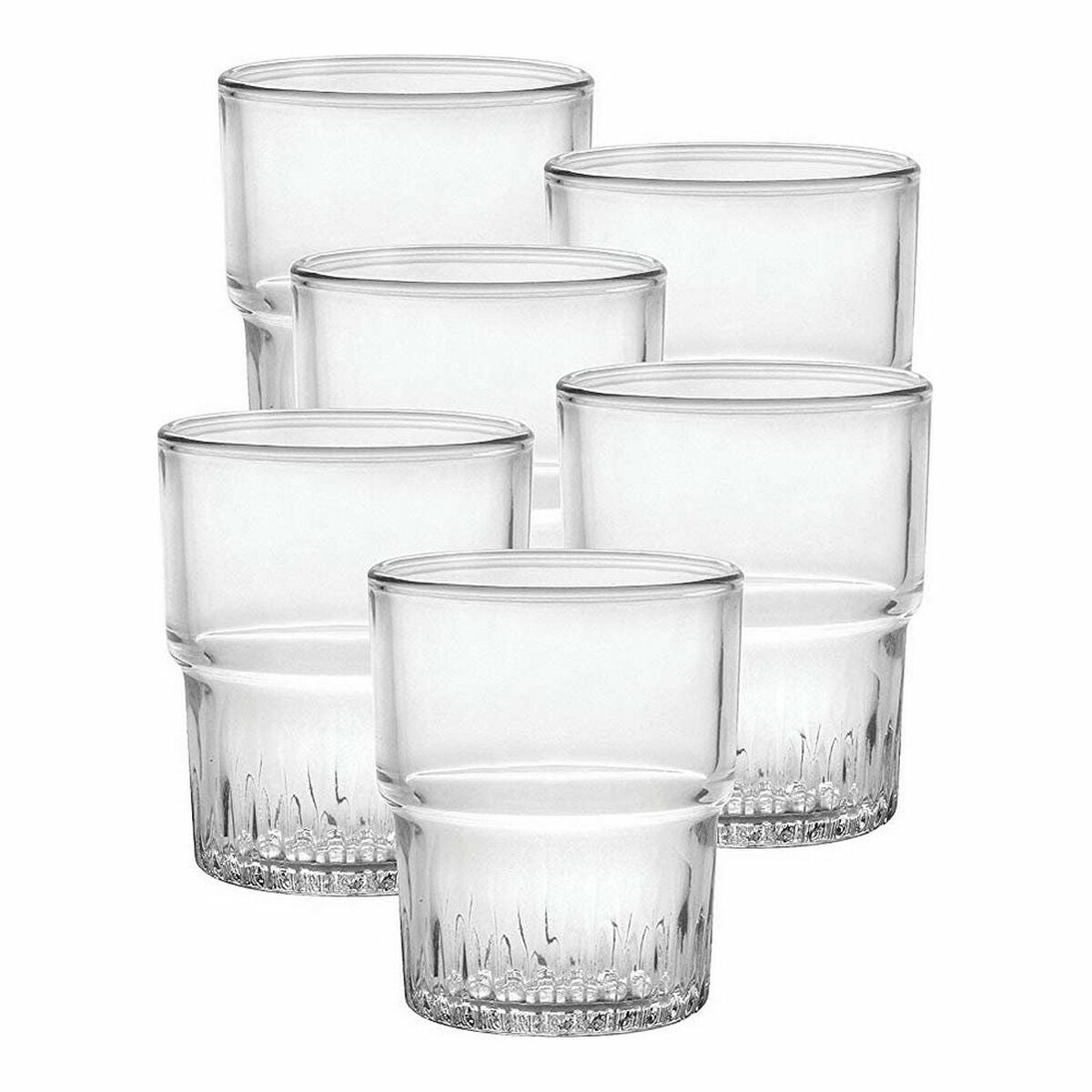 Pinottavat lasit 160 ml, 6 kpl - läpinäkyvät juomalasit arkeen & juhlaan