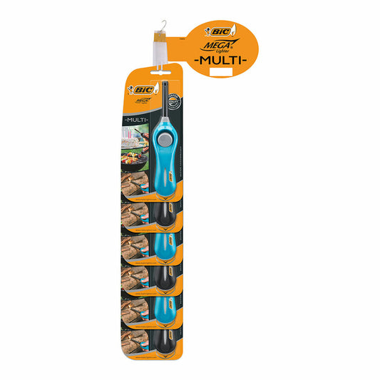 Sytytin pitkäkaulainen, monikäyttöinen grilliin & keittiöön, eri värejä, Bic