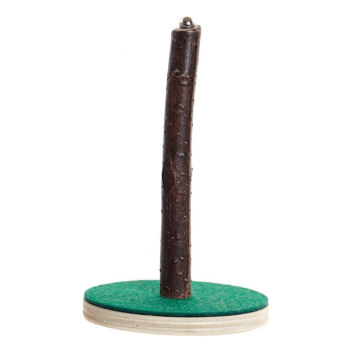 Pullonkorkkien puu, puinen peli & pöytäkoriste, ruskea vihreä 9,5×9,5×15,5 cm