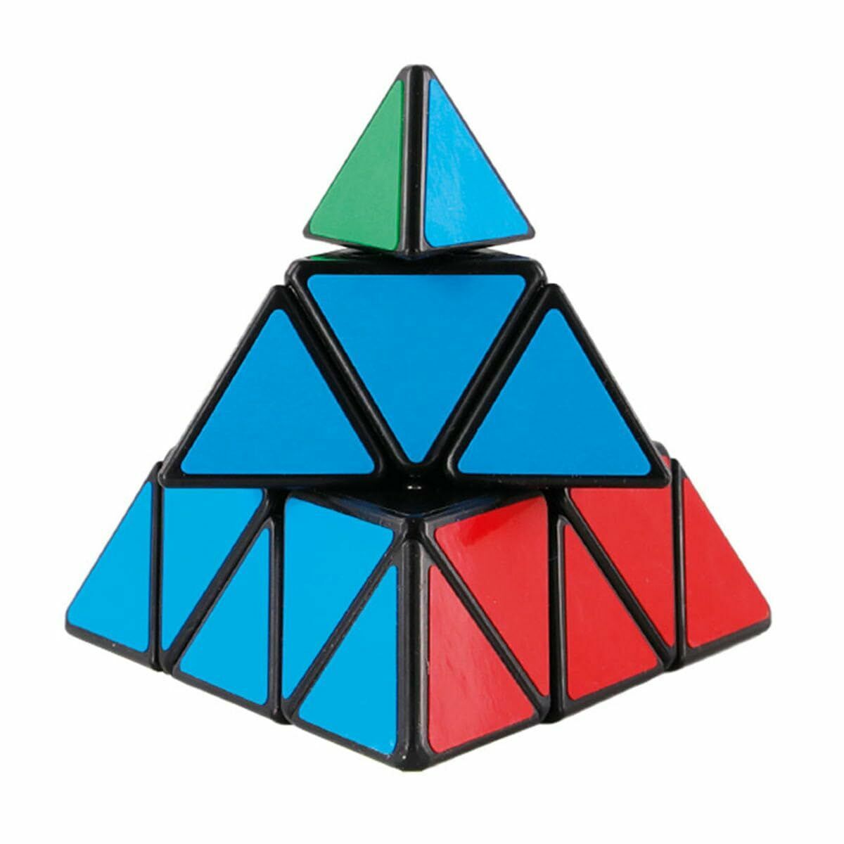 Pyramidipalapeli 3x3 pyraminx, 3D-palapeli monivärinen 6+ lapsille - Cayro