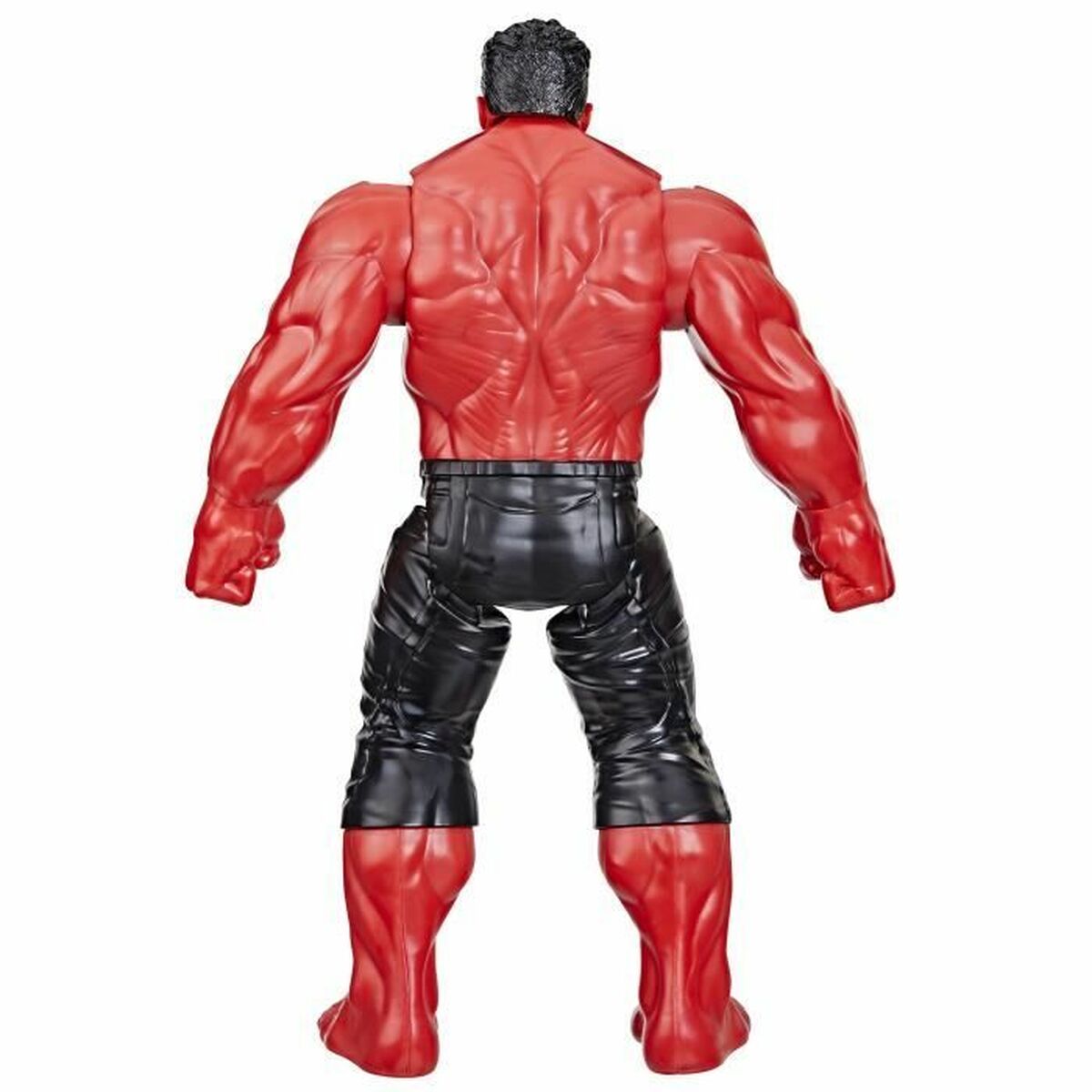 Red Hulk figuuri, liikkuvat nivelet, punainen muovinen, suositus 4+ - Hasbro