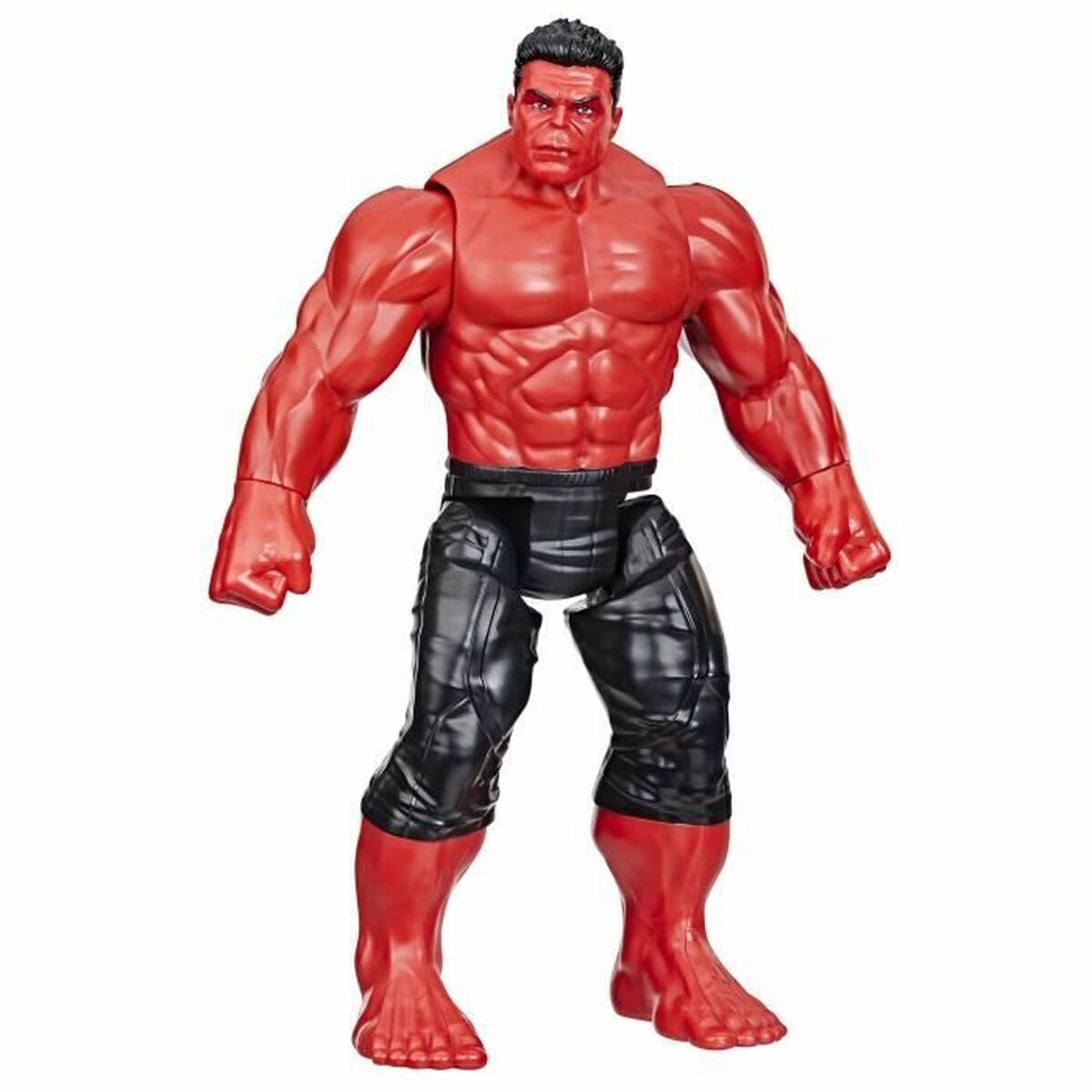 Red Hulk figuuri, liikkuvat nivelet, punainen muovinen, suositus 4+ - Hasbro