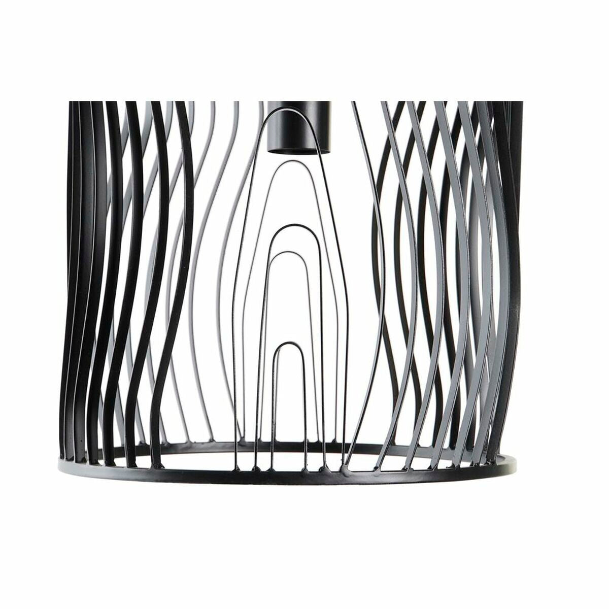 Riippuvalaisin musta E27 30 x 30 x 28 cm - metallinen moderni kattovalaisin