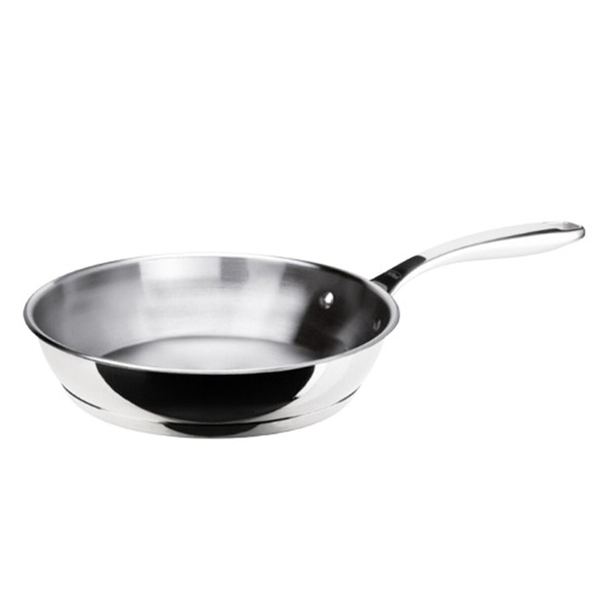 Ruostumaton teräspannu 26 cm, induktiolle sopiva, sopii kaikille liesille
