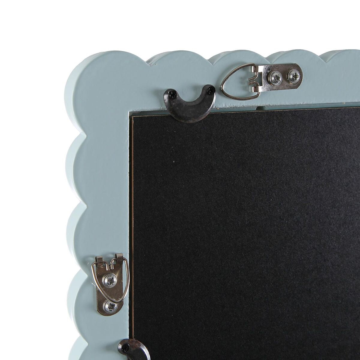 Seinäpeili sininen 76 x 45,5 cm - suorakaide, helmireunus MDF-kehys 3,8 cm