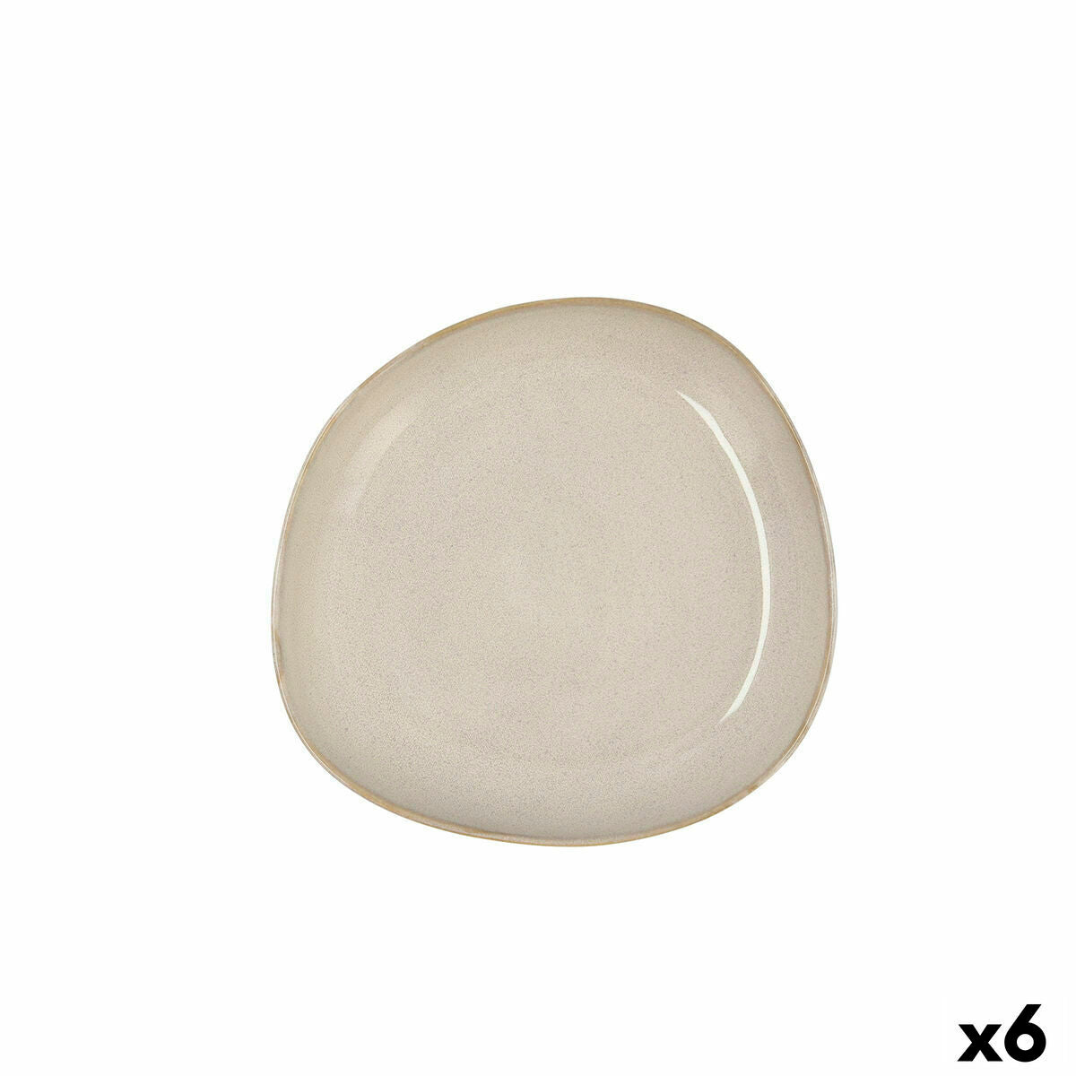 Syvä lautanen 20,5×19,5 cm keramiikka, valkoinen - 6 kpl, mikroaaltouuniin