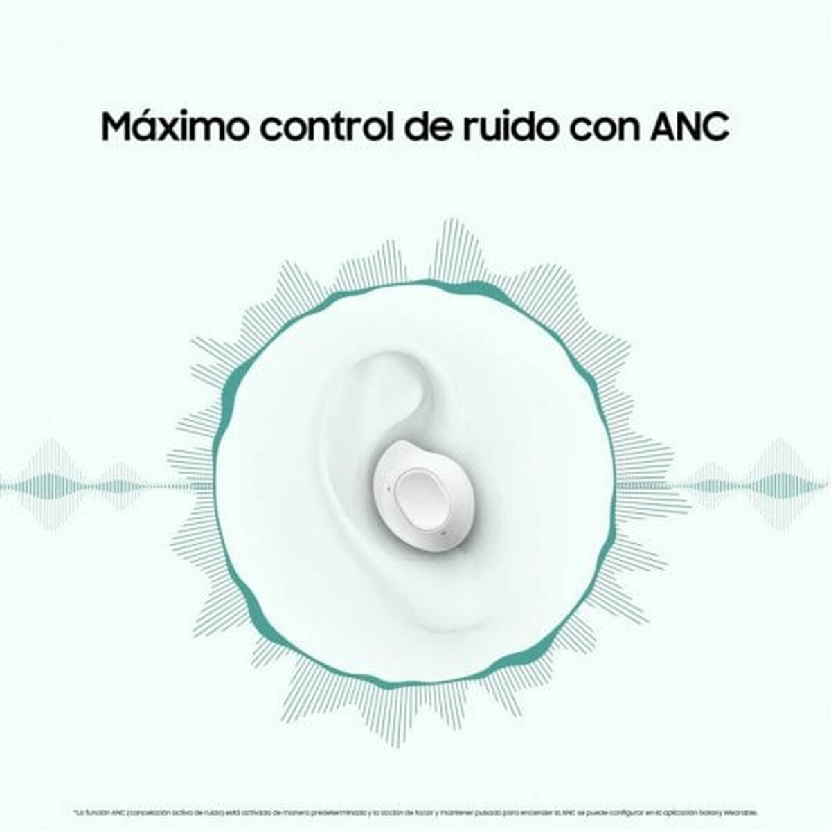 Täyslangattomat kuulokkeet mikrofonilla anc, 30h akku, usb-c, harmaa Samsung