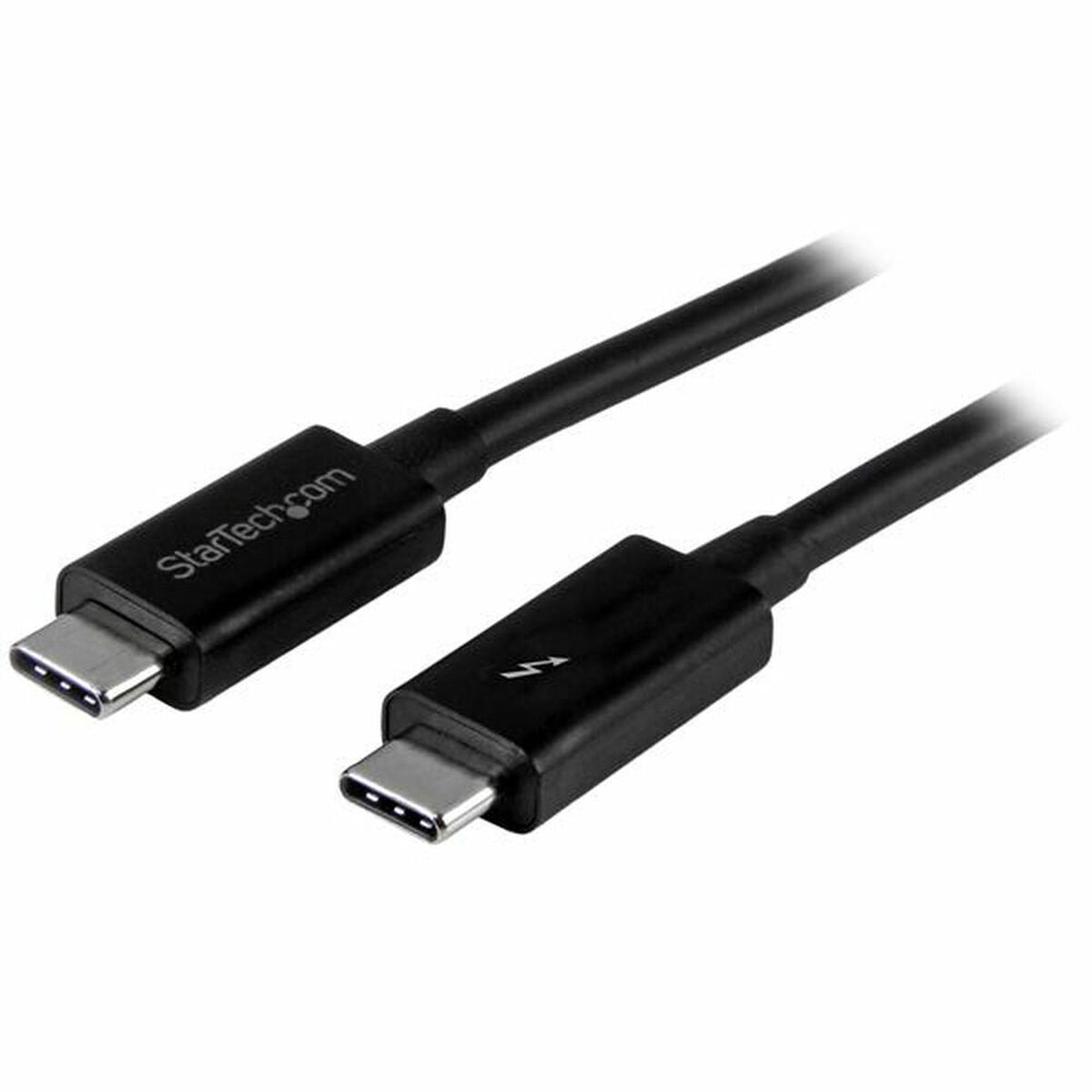 Thunderbolt 3 -kaapeli 1 m, USB-C-USB-C uros-liittimet, kestävä, musta, StarTech