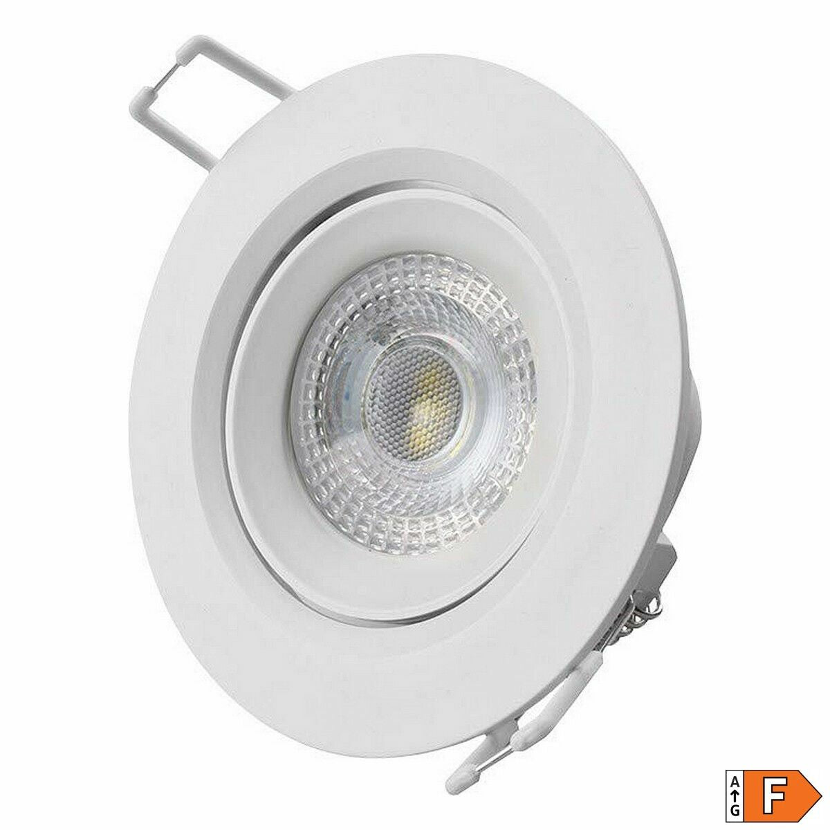Upotettava led-alasvalo 5 W 380 lm 6400 K, valkoinen, pyöreä Ø9 cm, 120°
