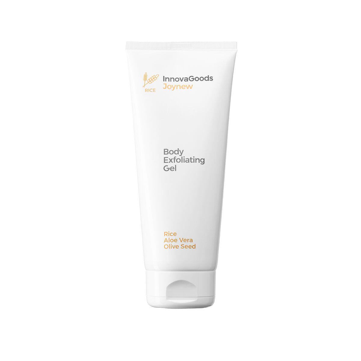 Vartalon kuorintageeli riisiuute & aloe vera 200ml, vegaaninen kaikille ihoille