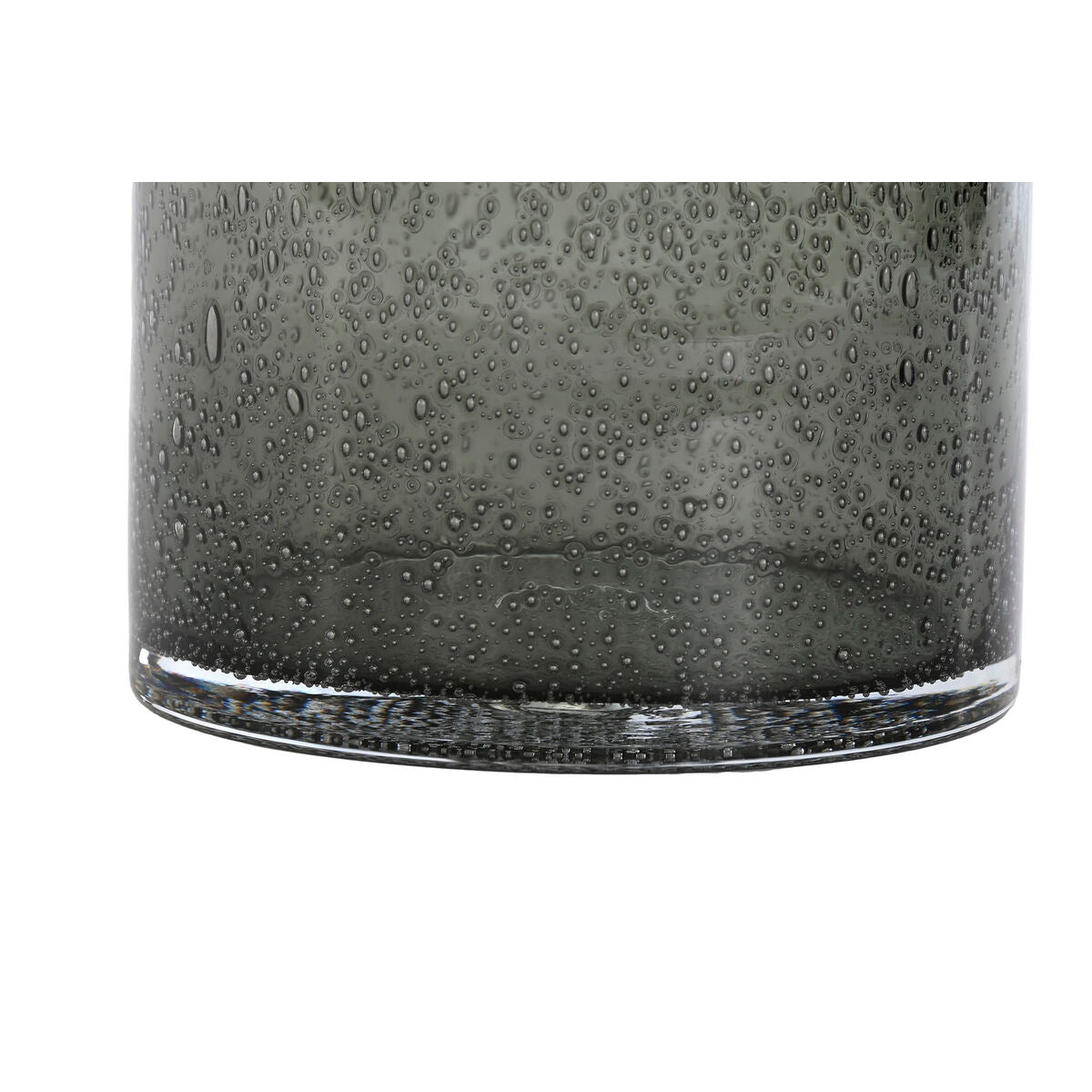 Maljakko vihreä kristalli 25,6 cm moderni sylinterimaljakko sisustukseen koti