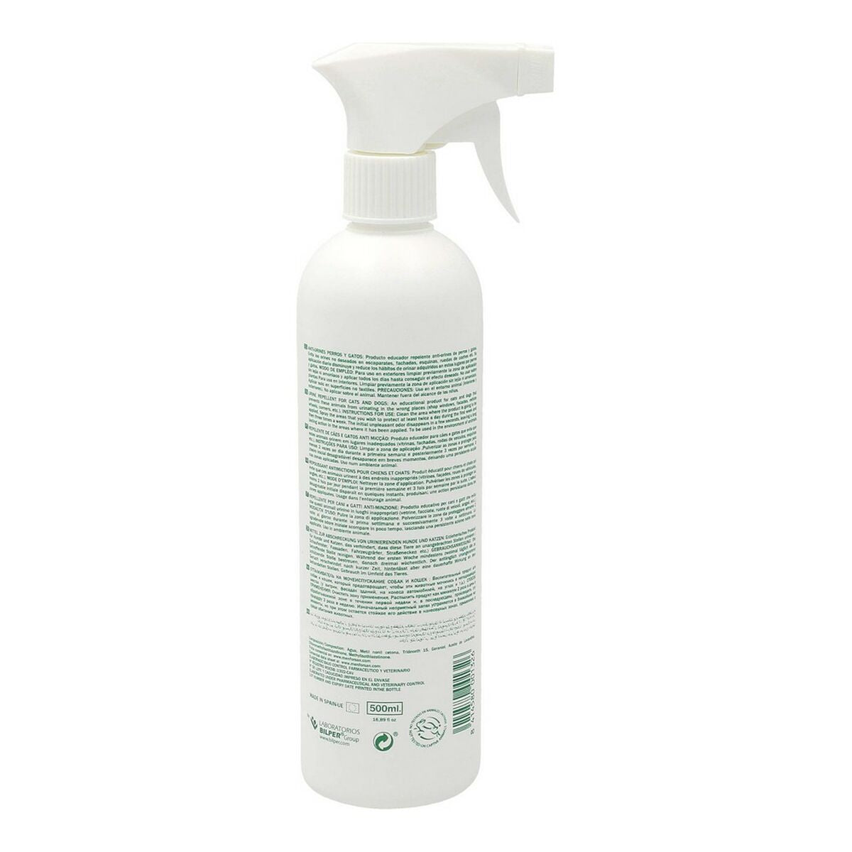 Virtsankarkote 500 ml, kissoille & koirille, suihke hajunpoistoon sisäkäyttöön