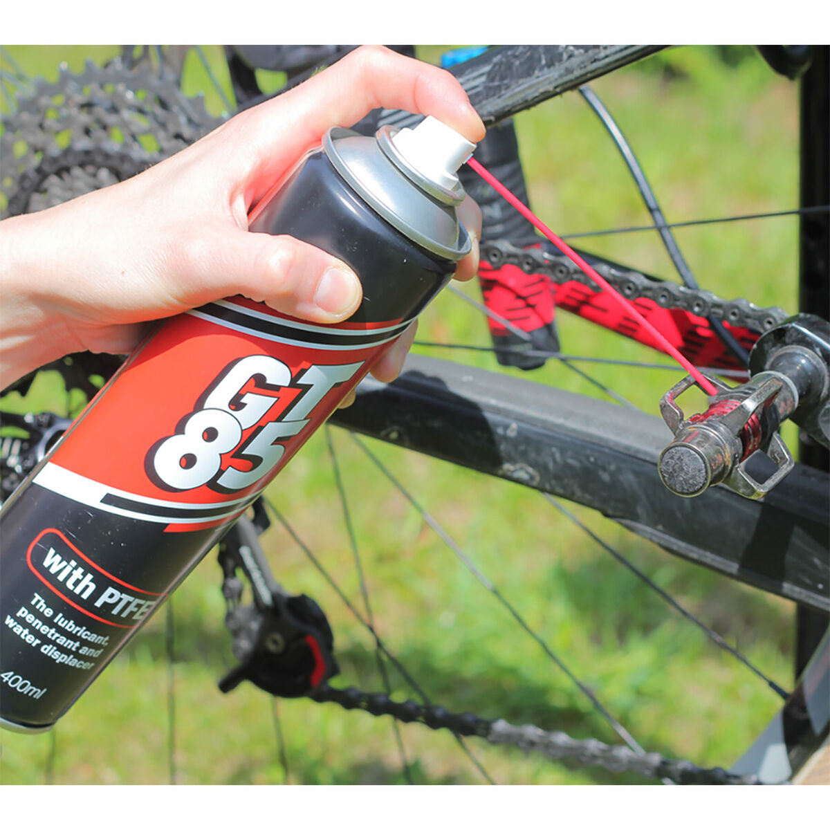Voitelusuihke PTFE 400 ml, monikäyttöinen – kodin, auton & mekaaniseen huoltoon