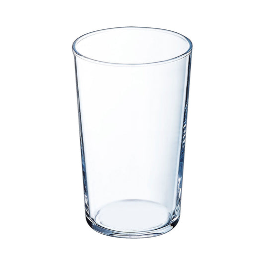 Juomalasi 640 ml, 6 kpl - läpinäkyvä lasi, astianpesu- & mikroaaltokestävä