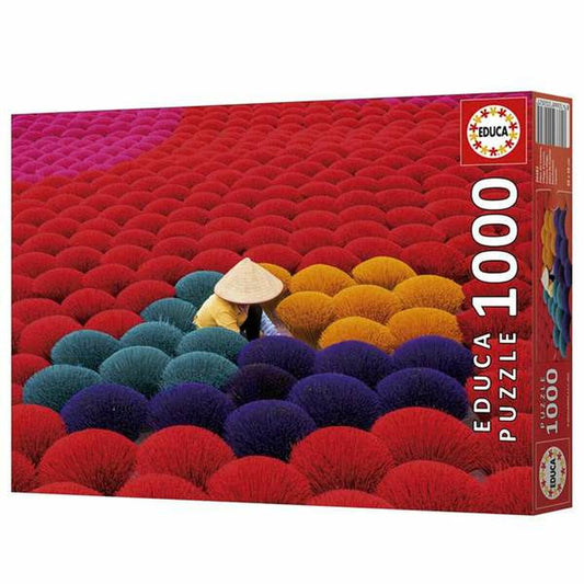 Palapeli 1000 palaa, Incense Village Vietnam - 14+ teini & aikuinen - Educa