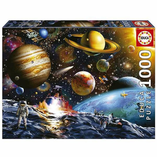 Palapeli 1000, planeetat - yli 14 v, haastava valokuvamainen kuva, lahjaksi